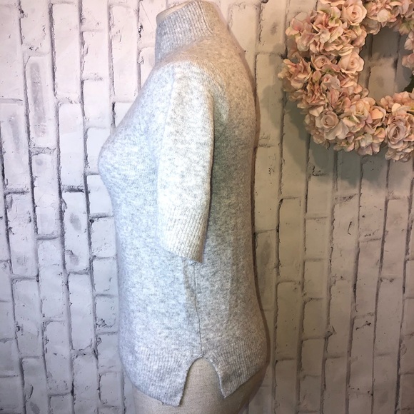 Adrienne Vittadini gray wool blend turtleneck - Picture 3 of 6